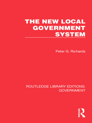 cover image of The New Local Government System
